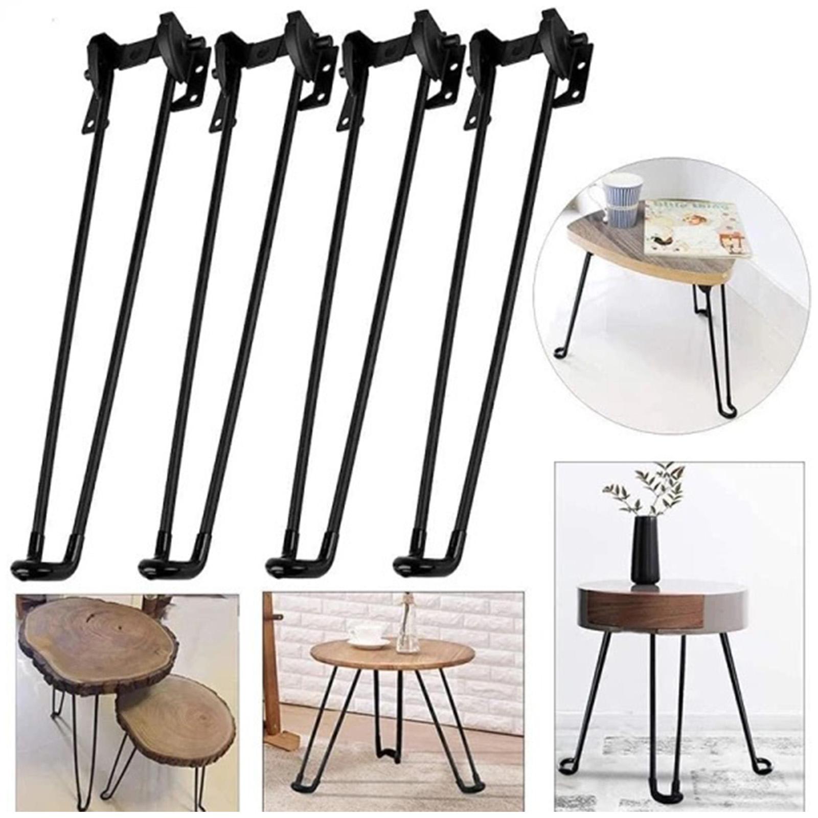 Outdoor Furniture Diy - 4x Składane nogi do biurka, akcesoria
