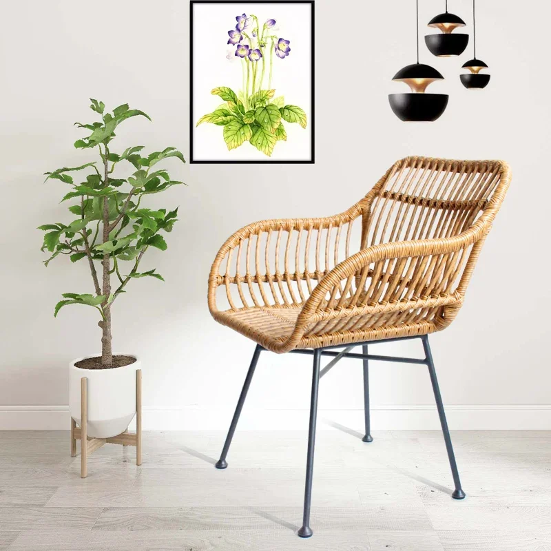Krzesła do jadalni w stylu nor – Outdoor Furniture Metal Chairs recenzja i cena