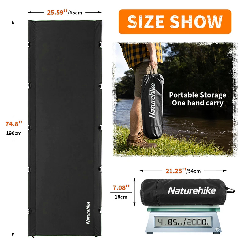 Naturehike XJC05 Składane łóżk – Outdoor Daybed Furniture recenzja i cena